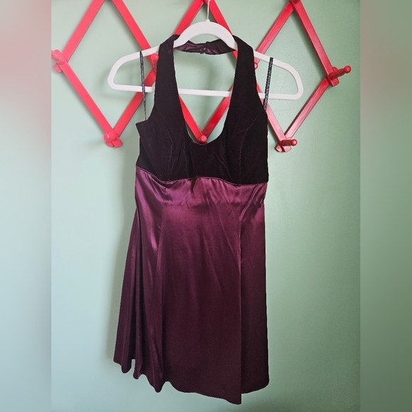 Gunne Sax NWT Vintage 90's Halter Dress - Picture 3 of 9